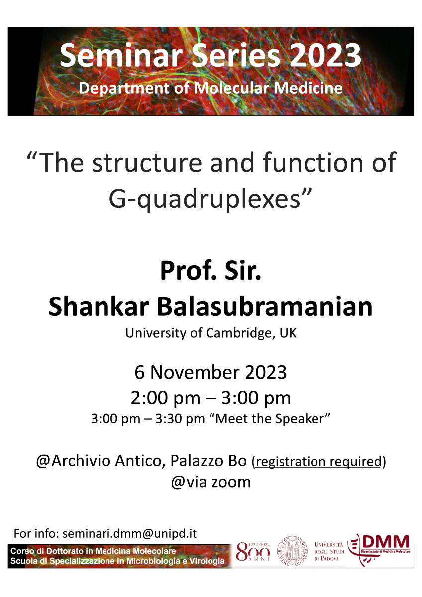 Prof. Balasubramanian Flyer