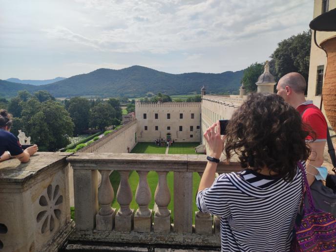 Visiting Catajo Castle